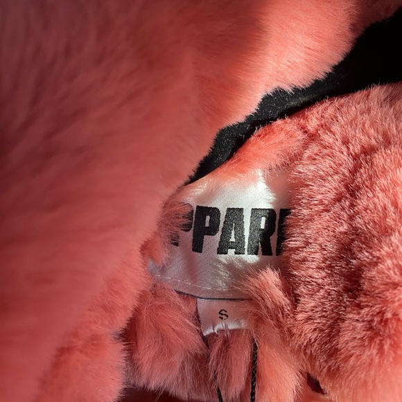 Apparis Faux Fur Coat, size small - Picture 5 of 6